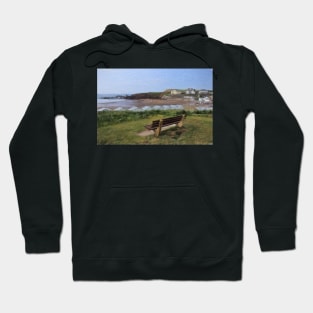 Crooklets Beach Bude Devon Hoodie